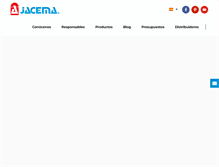 Tablet Screenshot of jacema.com